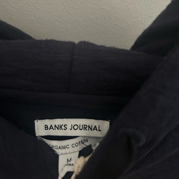 Navy blue Banks Journal hoodie - Picture 3 of 4